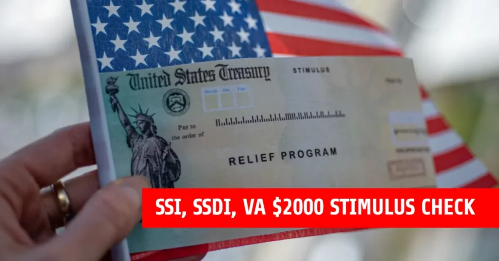 SSI SSDI VA Stimulus Check