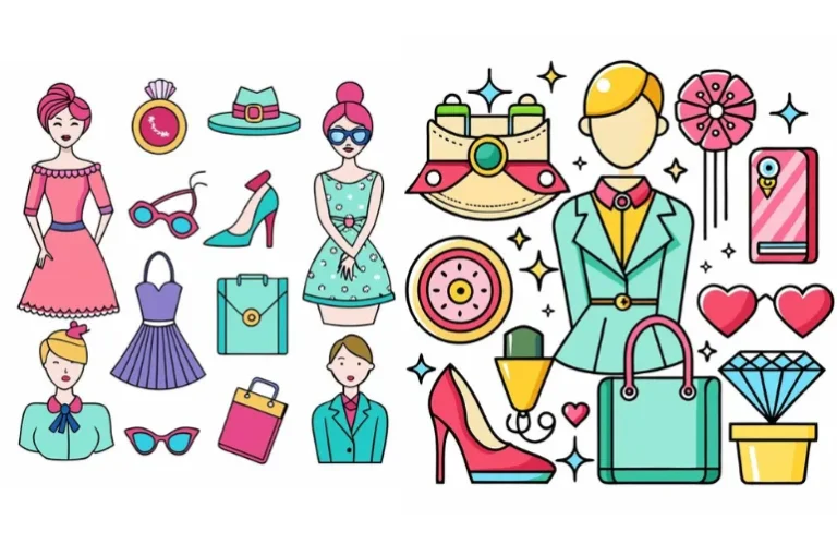 Icon Fashionista Stickers