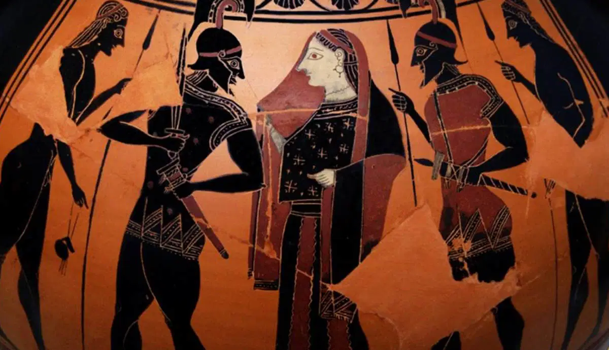 What is the Significance of Helen Weaving in the Iliad